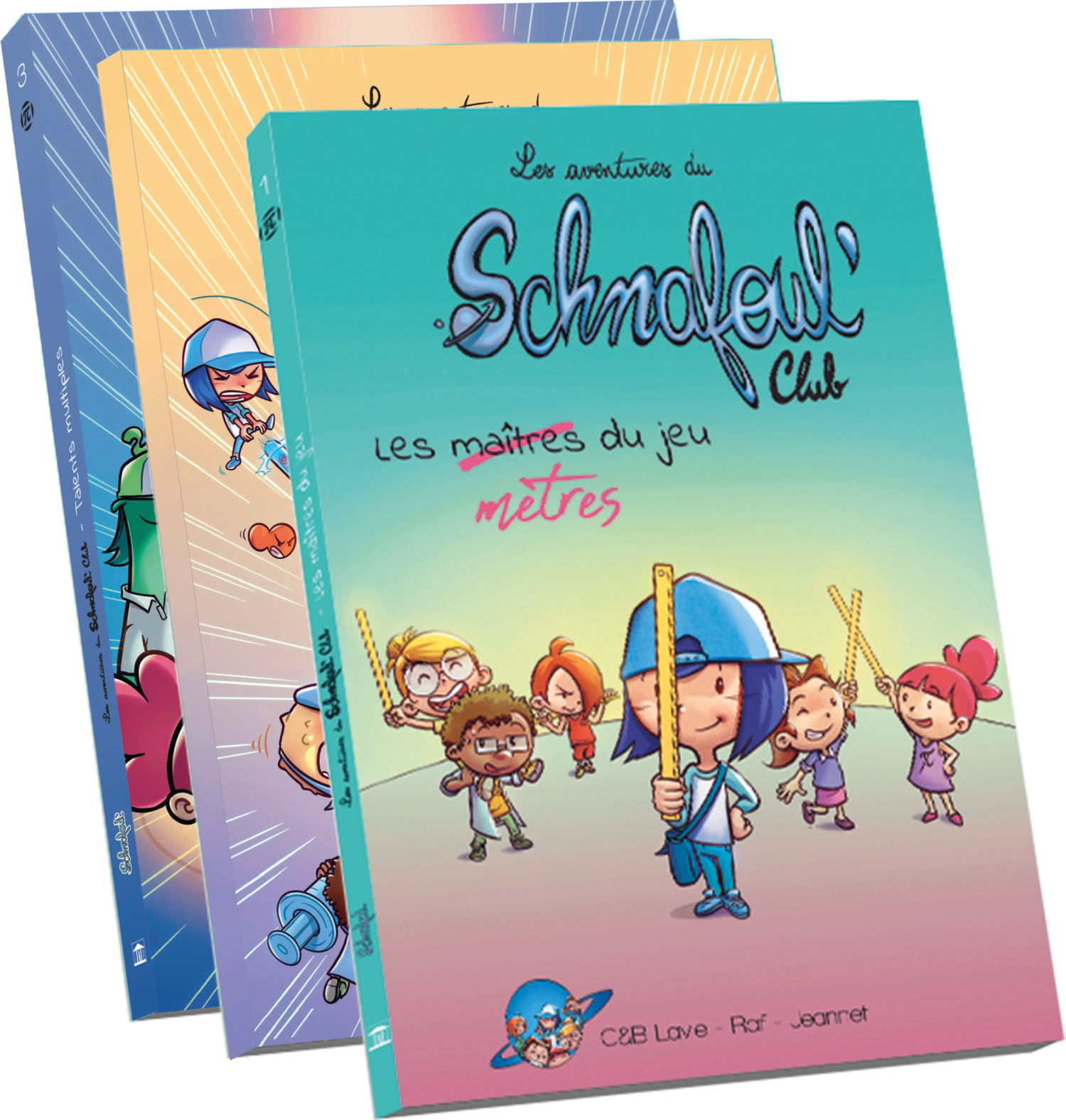 Collection "Les aventures du Schnafoul'Club" - Pack de 3BDs